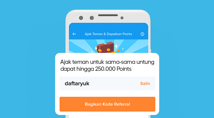 cara promosi menggunakan website dan kode refferal