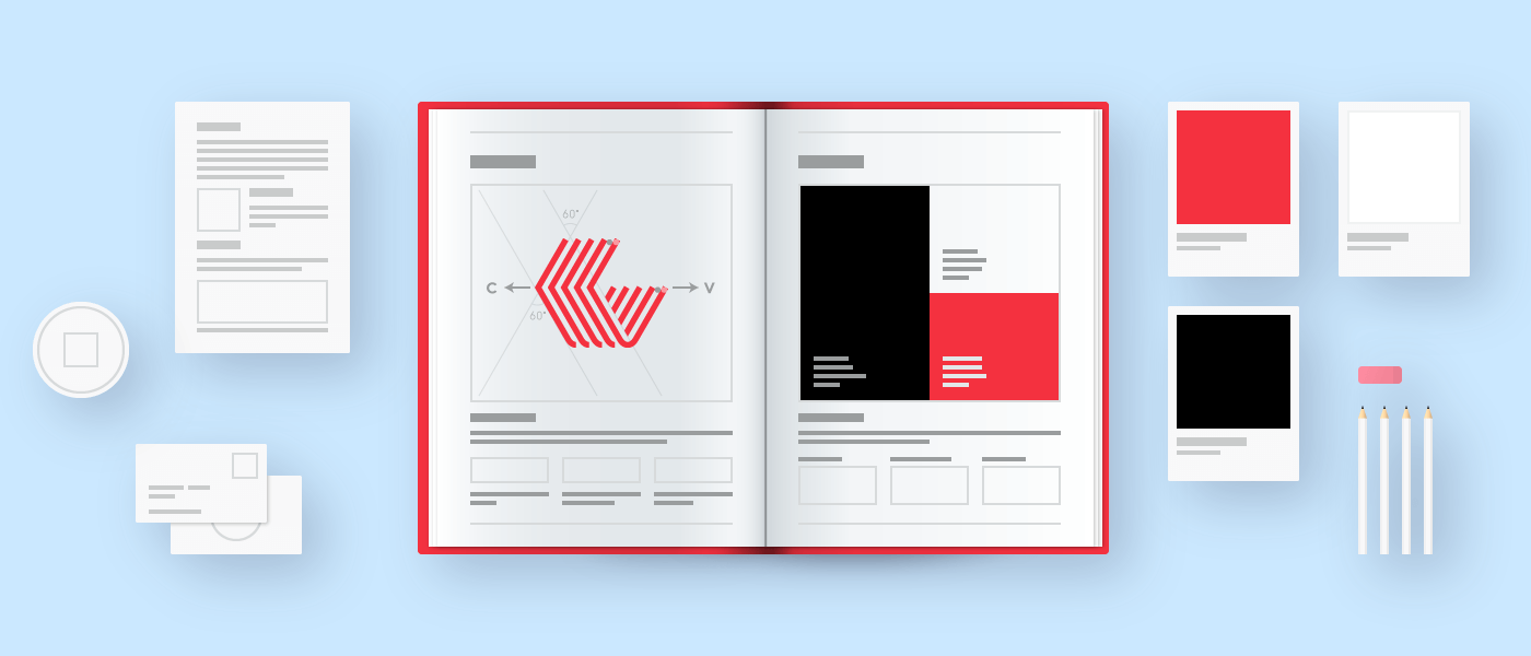 cara membuat brand guidelines simple