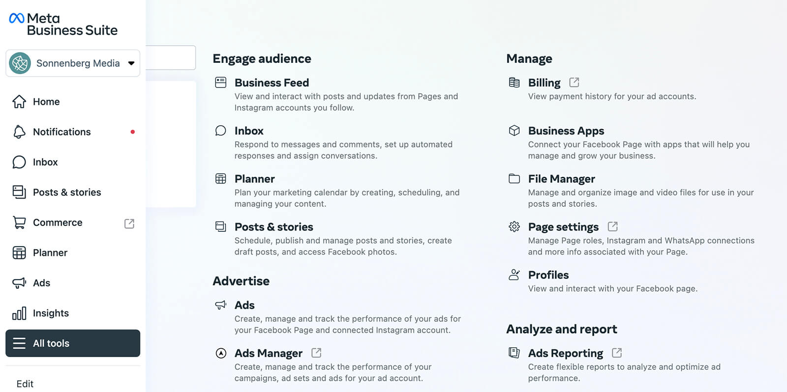cara menggunakan meta-business-suite-step-2